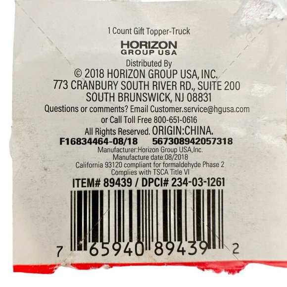 Primitives by Kathy Set Dish Towel and Ornament Red White Most Wonderful NWT - Picture 9 of 11